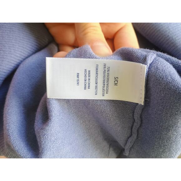 Splendid short sleeve sweater purple lavender super soft cozy quiet Luxury small - Picture 9 of 11